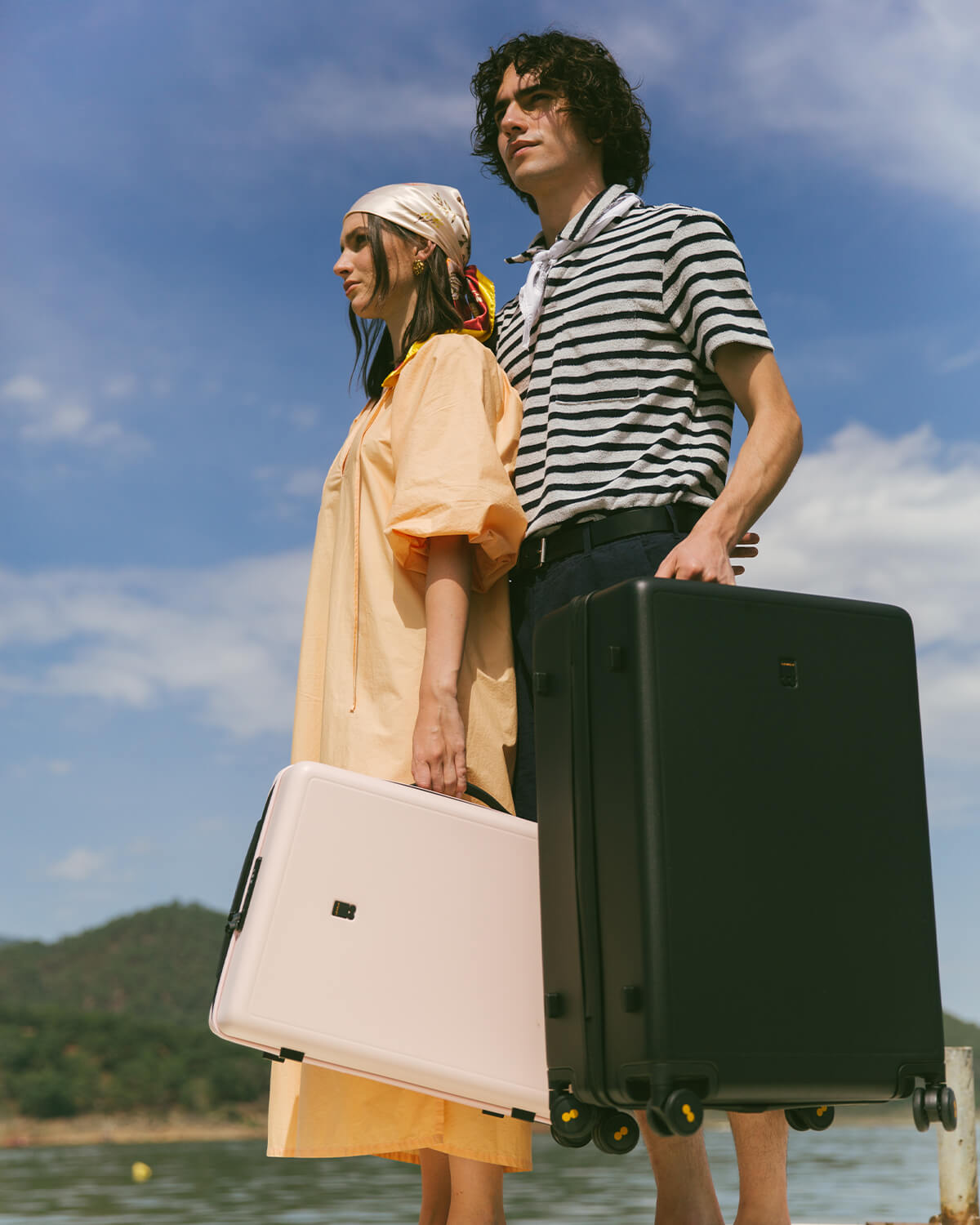 Luminous Textured Carry-On