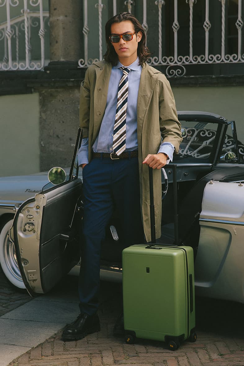 Luminous Textured Carry-On