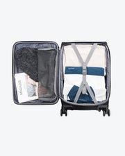 Atlas Laptop Backpack and Stride Luggage Set