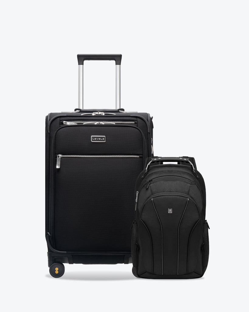 Atlas Laptop Backpack Capture Luggage Set