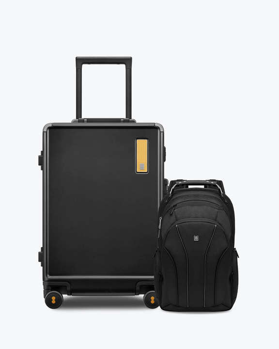 Hegent Luggage Atlas Laptop Backpack Set