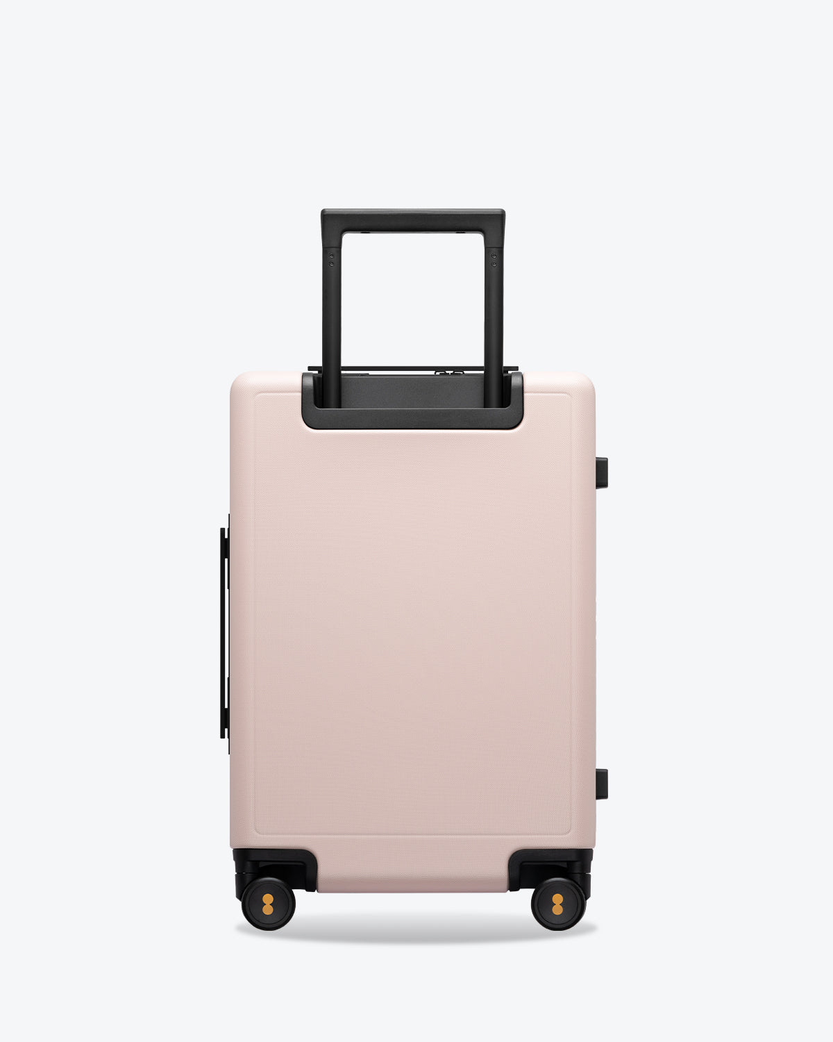 Luminous Textured Carry-On 20'' Pink - Rear View