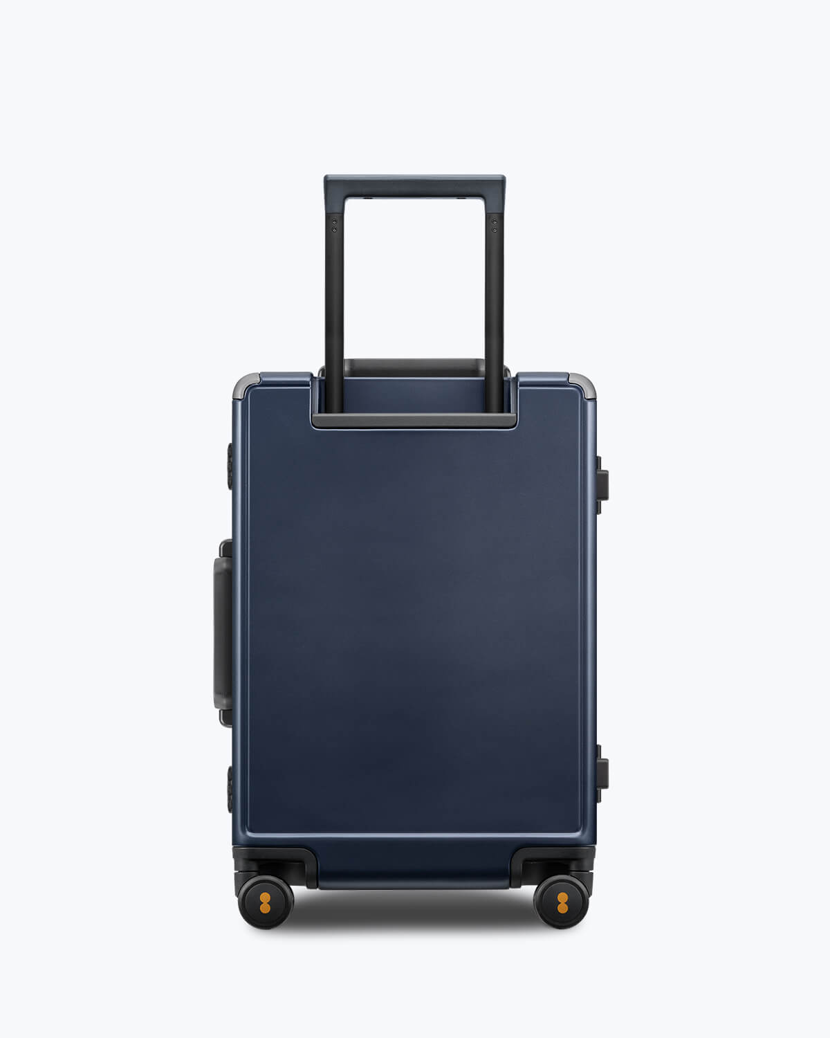 Hegent Carry On 20'' navy suitcase back view