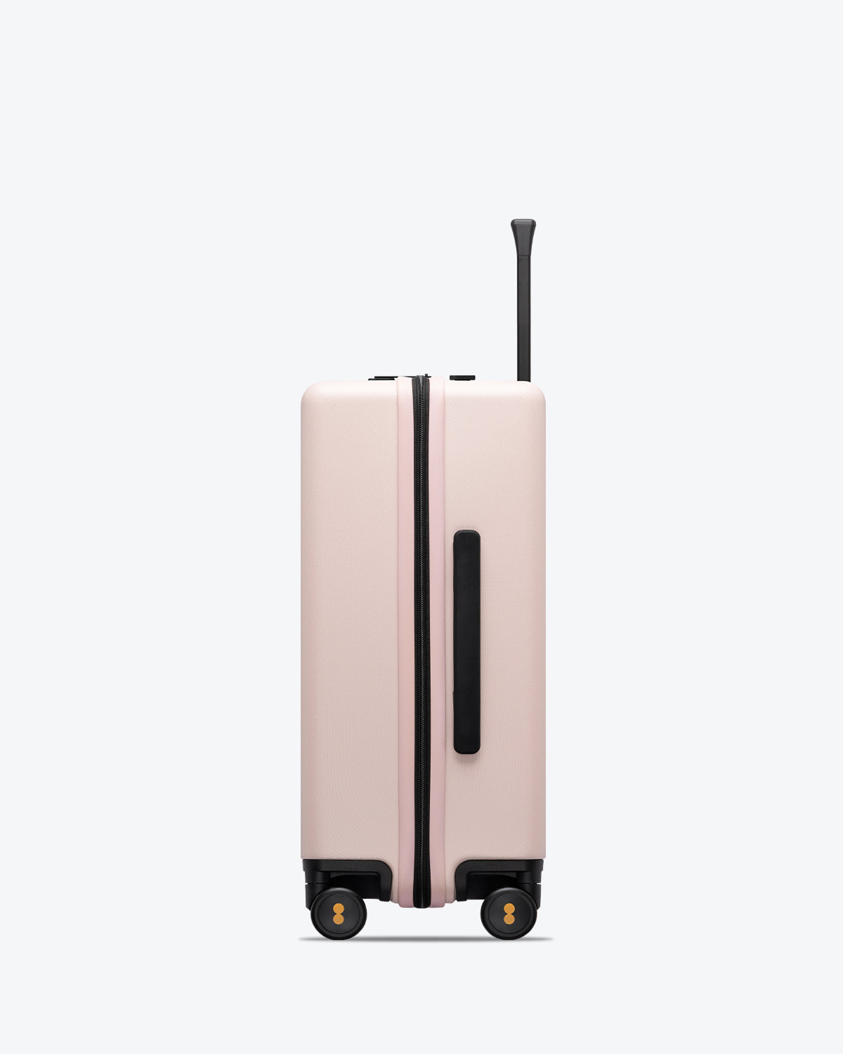 Luminous Textured Carry-On 20'' Pink -Side View