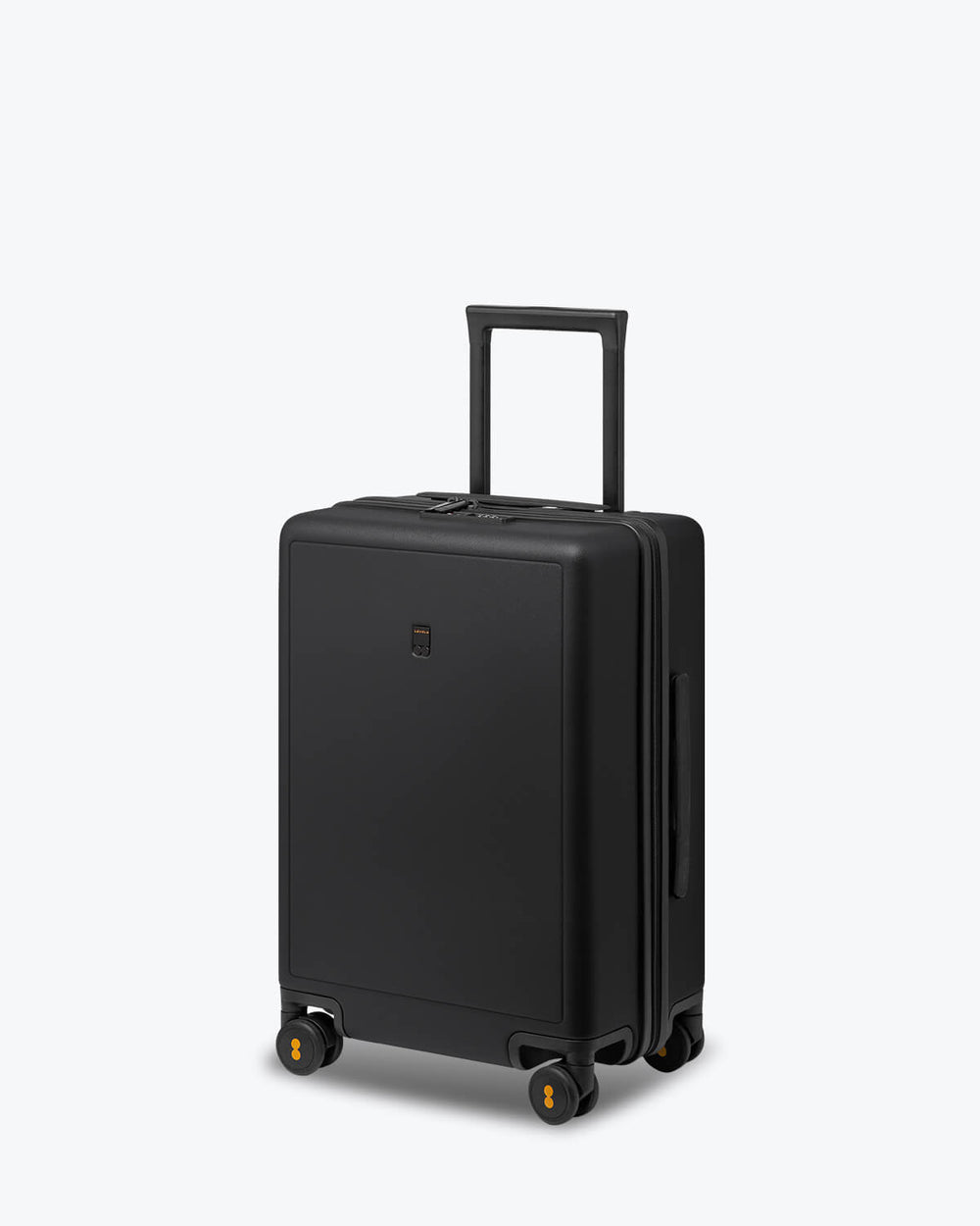 black carry on luggage, size 22” x 14” x 9”